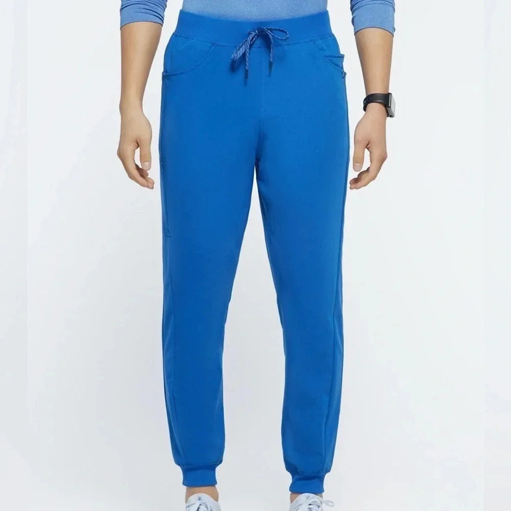 Jaanuu Men's Drawstring Jogger Scrub Pants - Size XLS